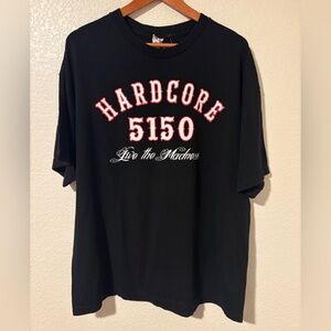 🖤 Vintage Hardcore 5150 “Live the Madness” Tee